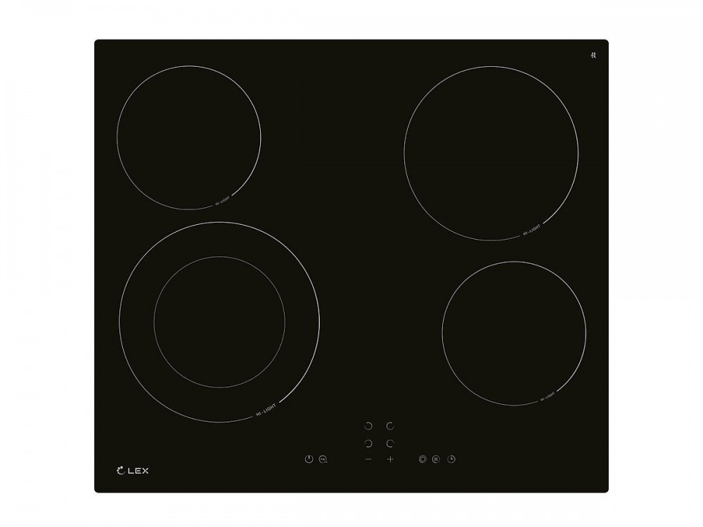 Электрическая варочная поверхность EVH 641A BL Черный Электрическая варочная поверхность EVH 641A BL Черный