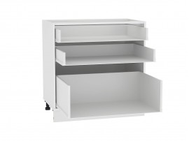 Каркас нижнего шкафа с 3-мя ящиками Н 803