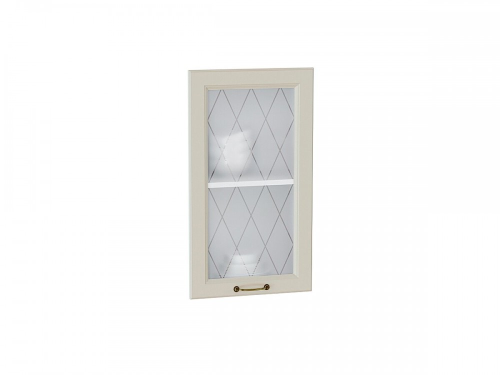  Комплект фасадов Ницца со стеклом для каркаса Ф-25 В400/ВУ590 Агат