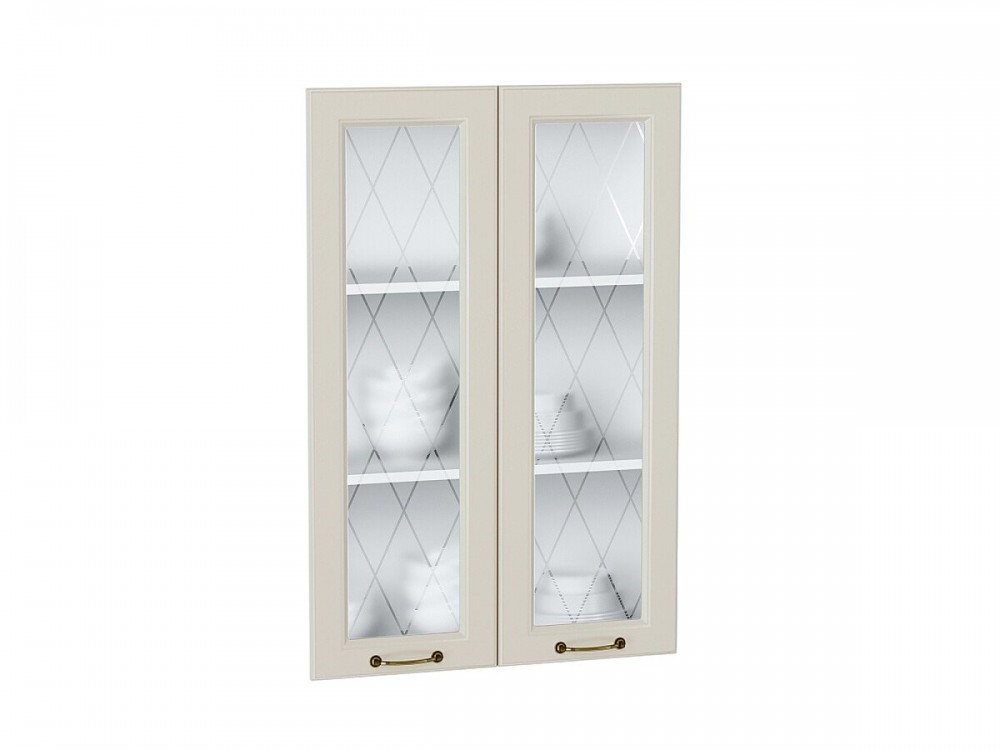  Комплект фасадов Ницца со стеклом для каркаса Ф-45Н В609 Агат