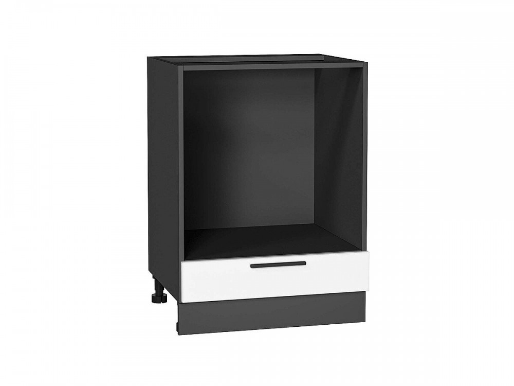  Шкаф нижний под духовку Глетчер Айленд Силк