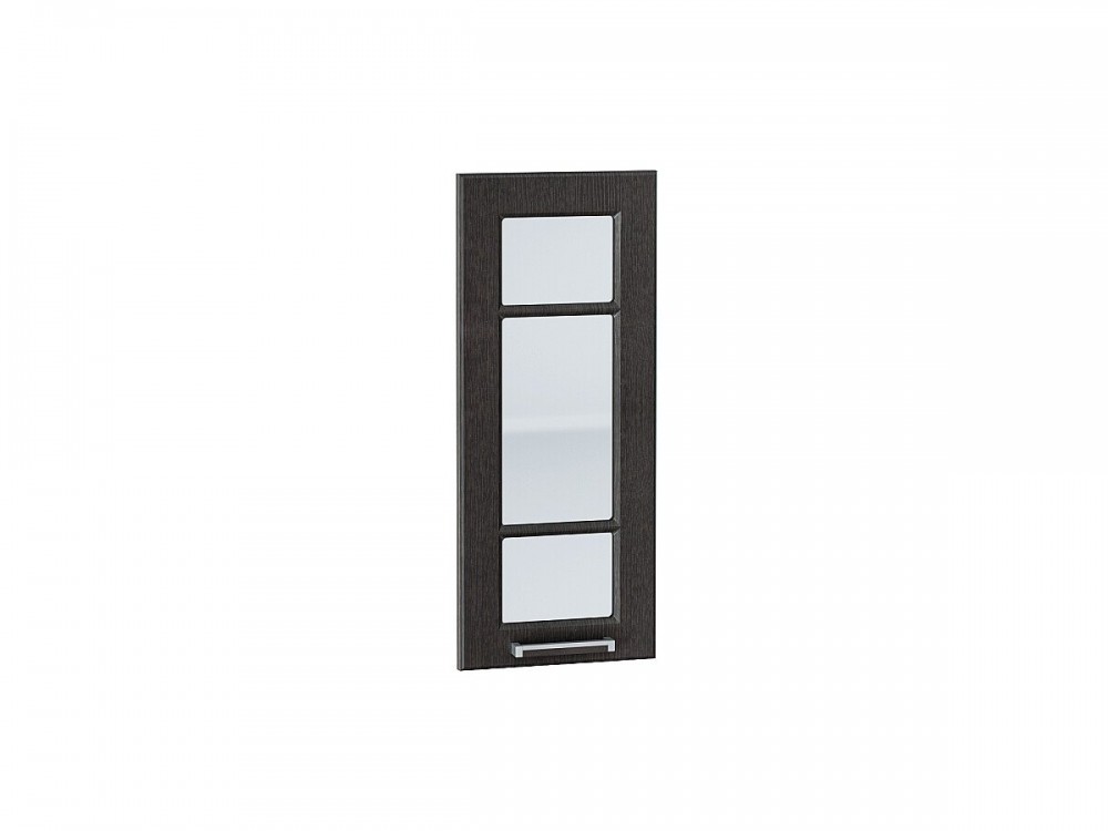  Комплект фасадов Прага со стеклом для каркаса Ф-15 В300 Венге премиум