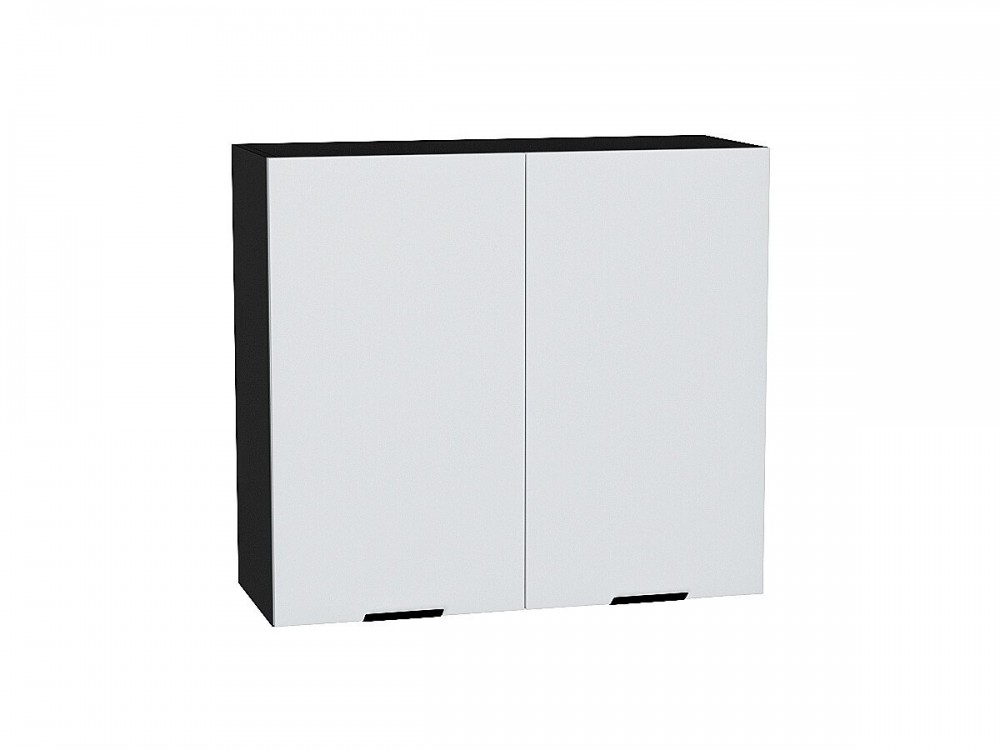  Шкаф верхний с 2-мя дверцами Евро Белый