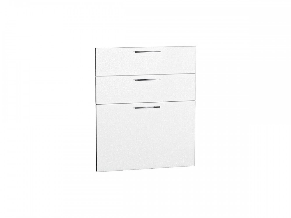  Комплект фасадов Валерия-М для каркаса Ф-43 Н603 Белый металлик