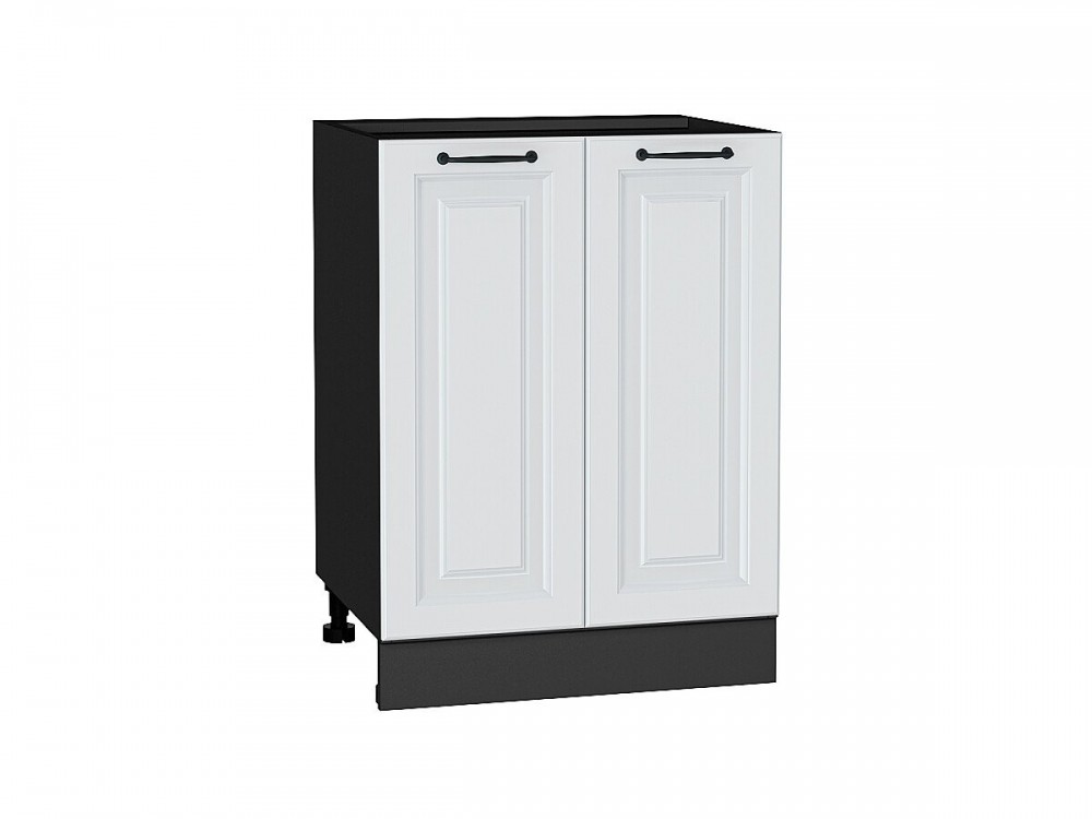  Шкаф нижний с 2-мя дверцами Ницца Blanco