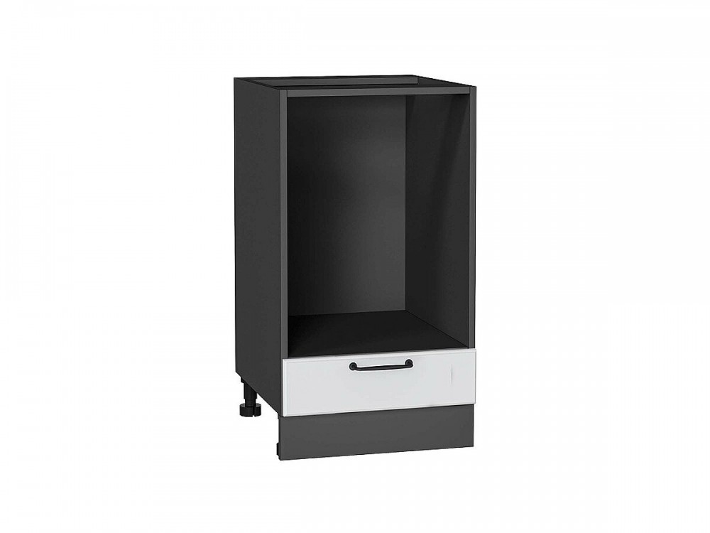  Шкаф нижний под духовку Ницца Blanco