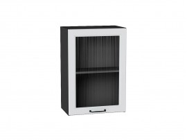 Шкаф верхний с 1-ой остекленной дверцей Ницца