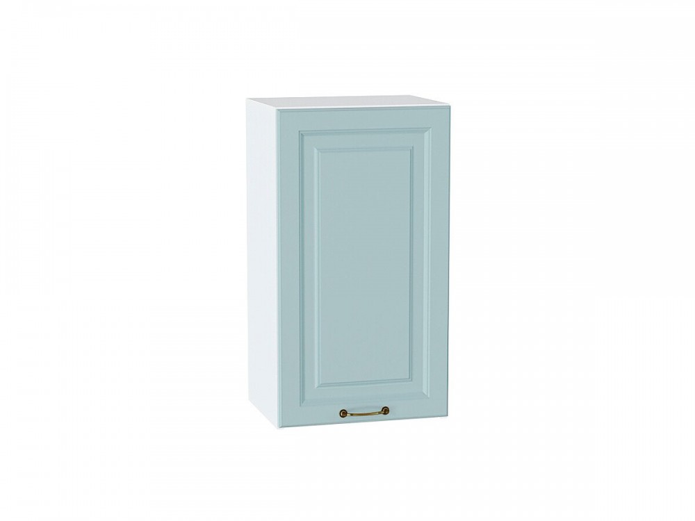  Шкаф верхний с 1-ой дверцей Ницца Голубой