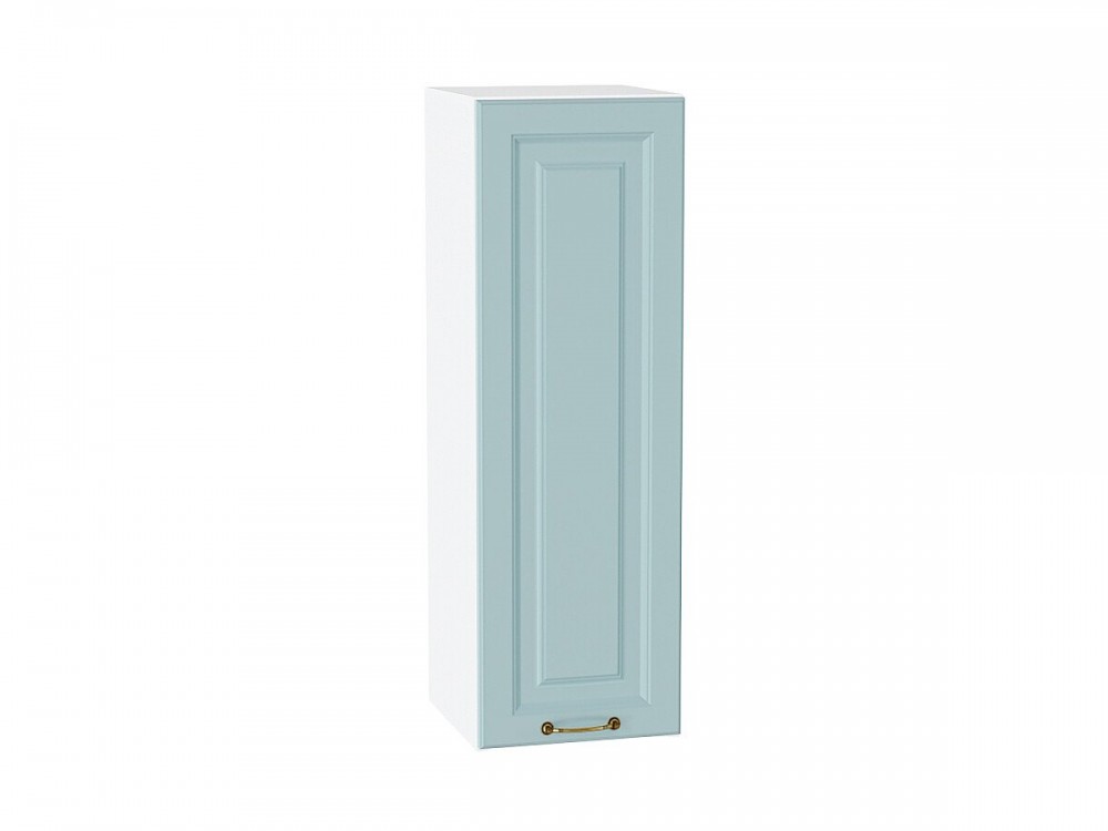  Шкаф верхний с 1-ой дверцей Ницца Голубой