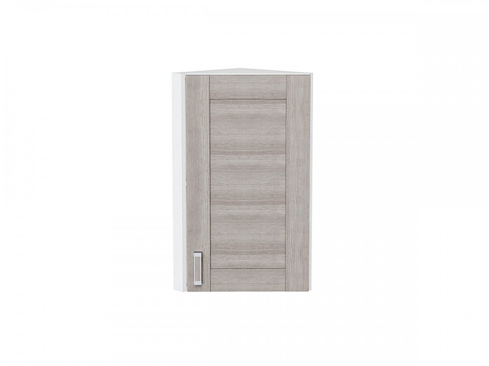  Шкаф верхний торцевой Лофт Cappuccino Veralinga