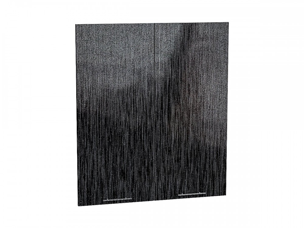  Комплект фасадов Валерия-М для каркаса Ф-50Н В809 Черный металлик дождь