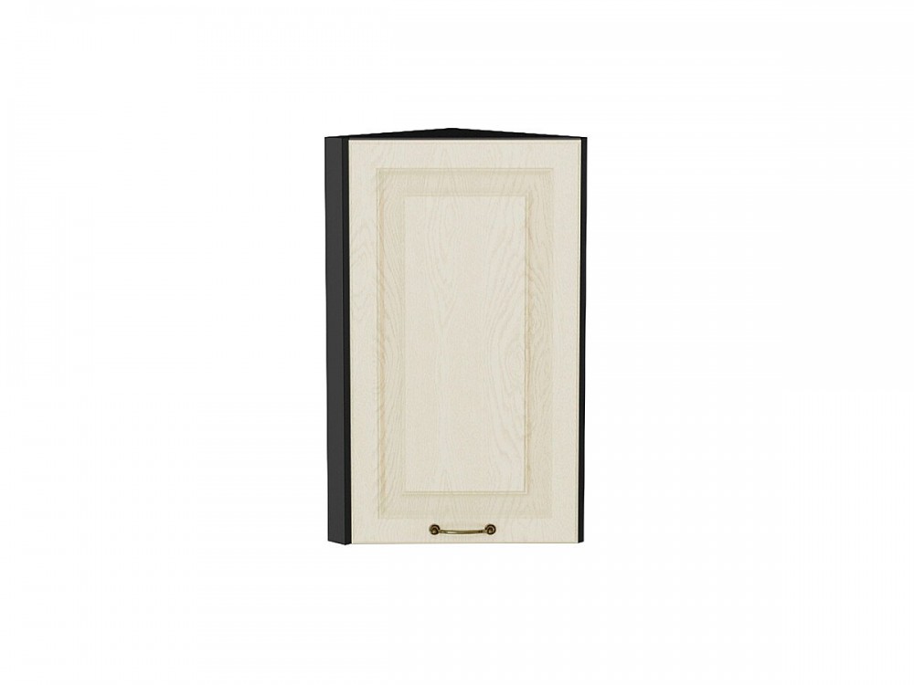  Шкаф верхний торцевой Ницца Дуб крем