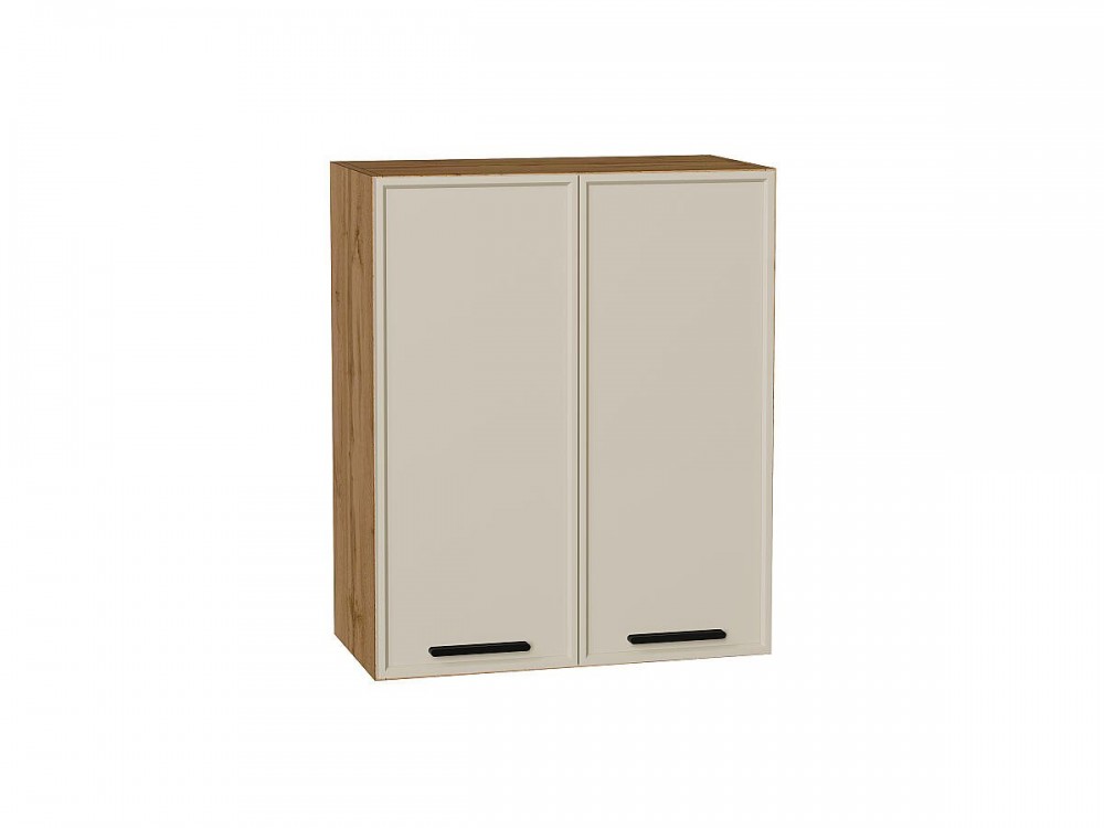  Шкаф верхний с 2-мя дверцами Фрейм Cream Silk
