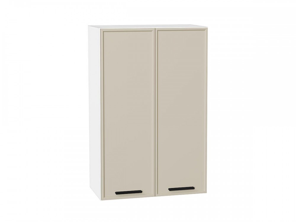  Шкаф верхний с 2-мя дверцами Фрейм Cream Silk