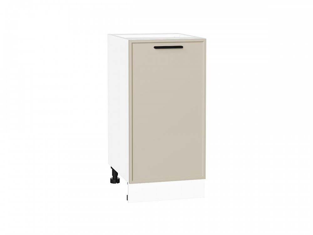  Шкаф нижний с 1-ой дверцей Фрейм Cream Silk