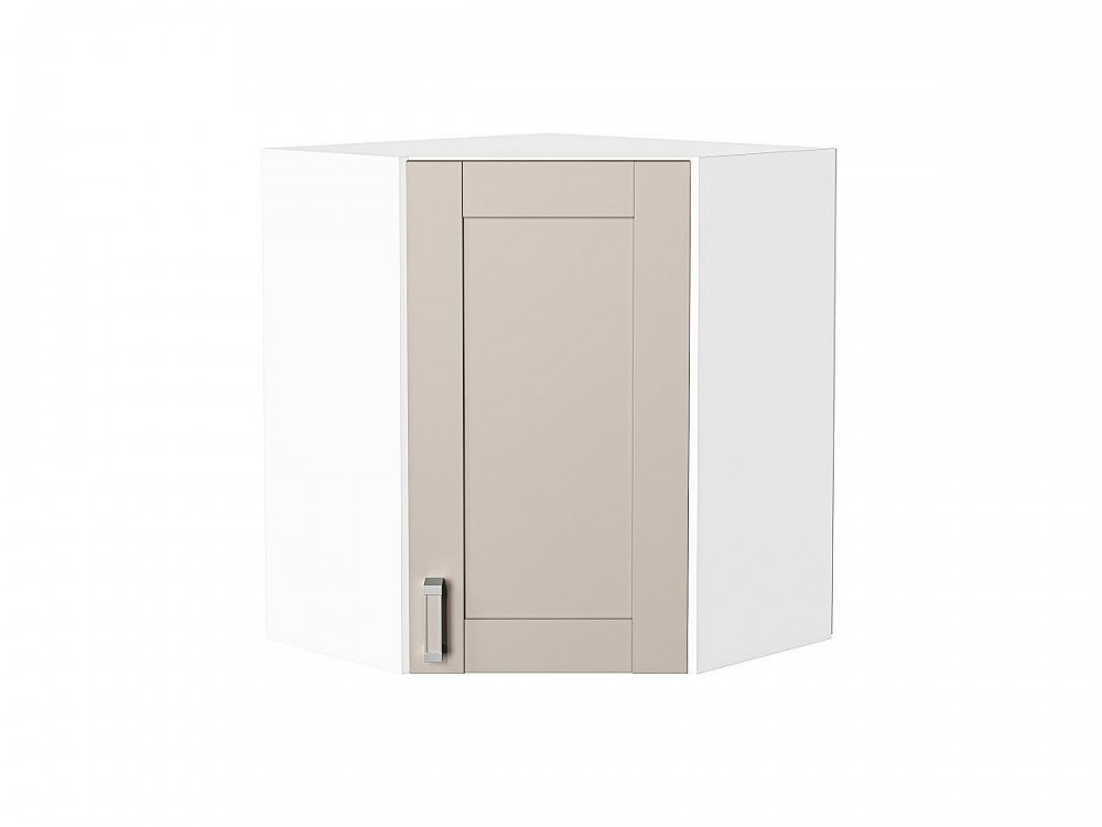  Шкаф верхний угловой Лофт Cream Silk