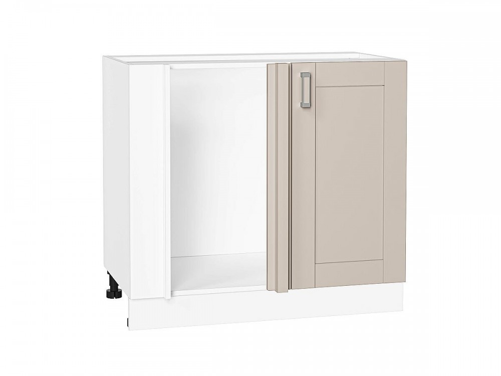  Шкаф нижний угловой Лофт Cream Silk