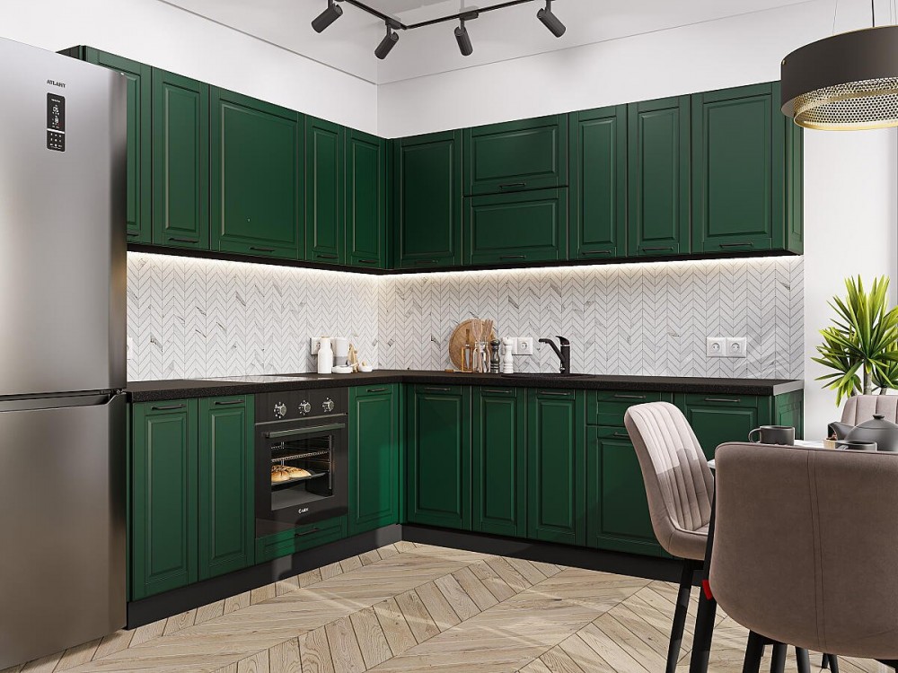 Кухня Дублин-02 Special Green