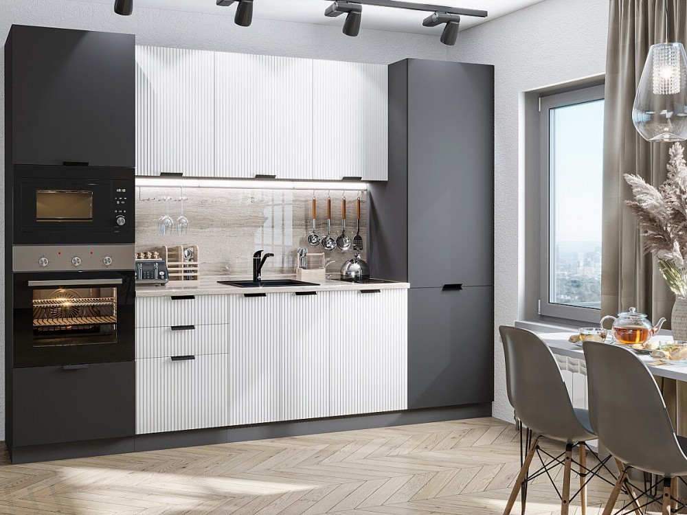  Евро Лайн-01 Белый/Антрацит