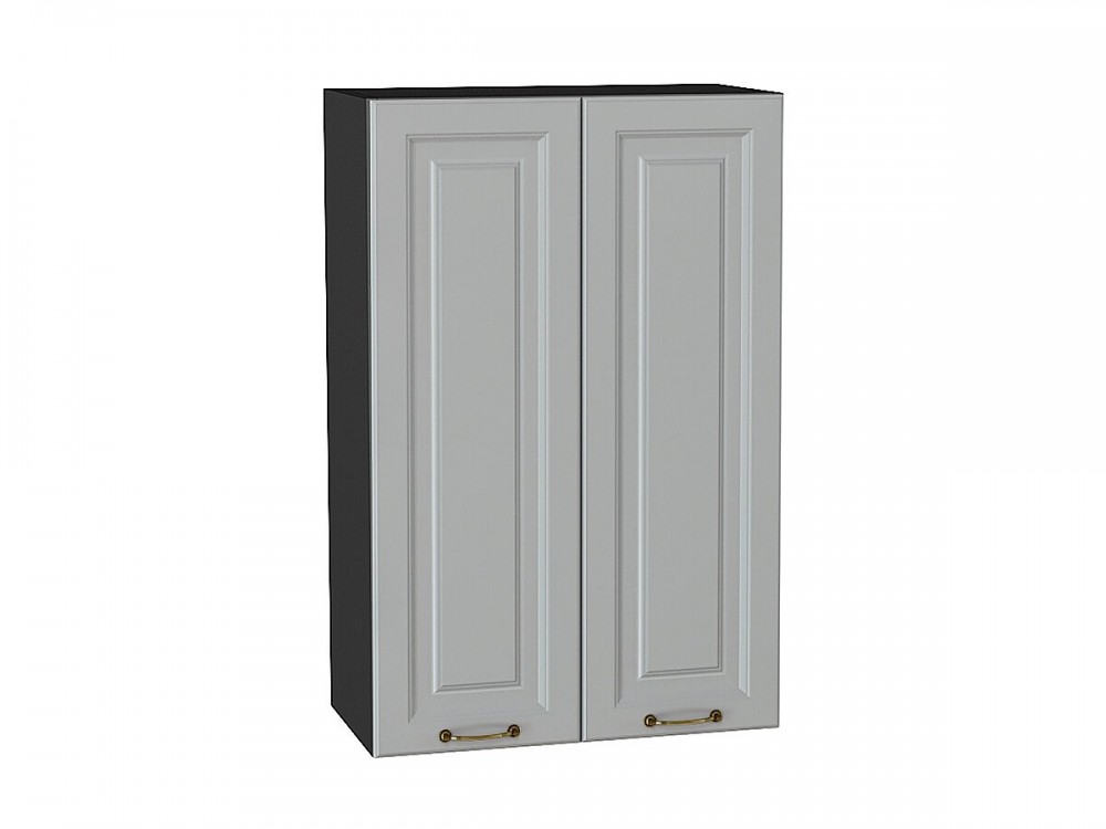  Шкаф верхний с 2-мя дверцами Ницца Графит