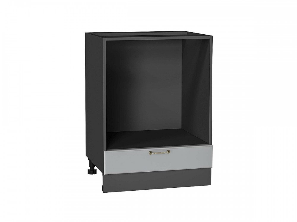  Шкаф нижний под духовку Ницца Графит