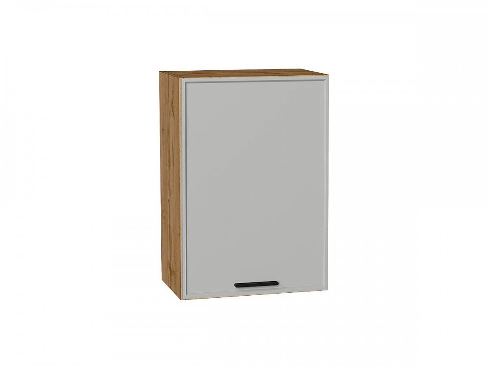  Шкаф верхний с 1-ой дверцей Фрейм Grey Silk