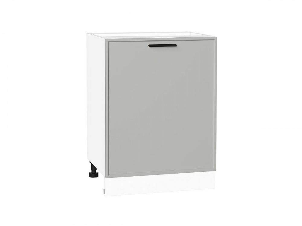  Шкаф нижний с 1-ой дверцей Фрейм Grey Silk