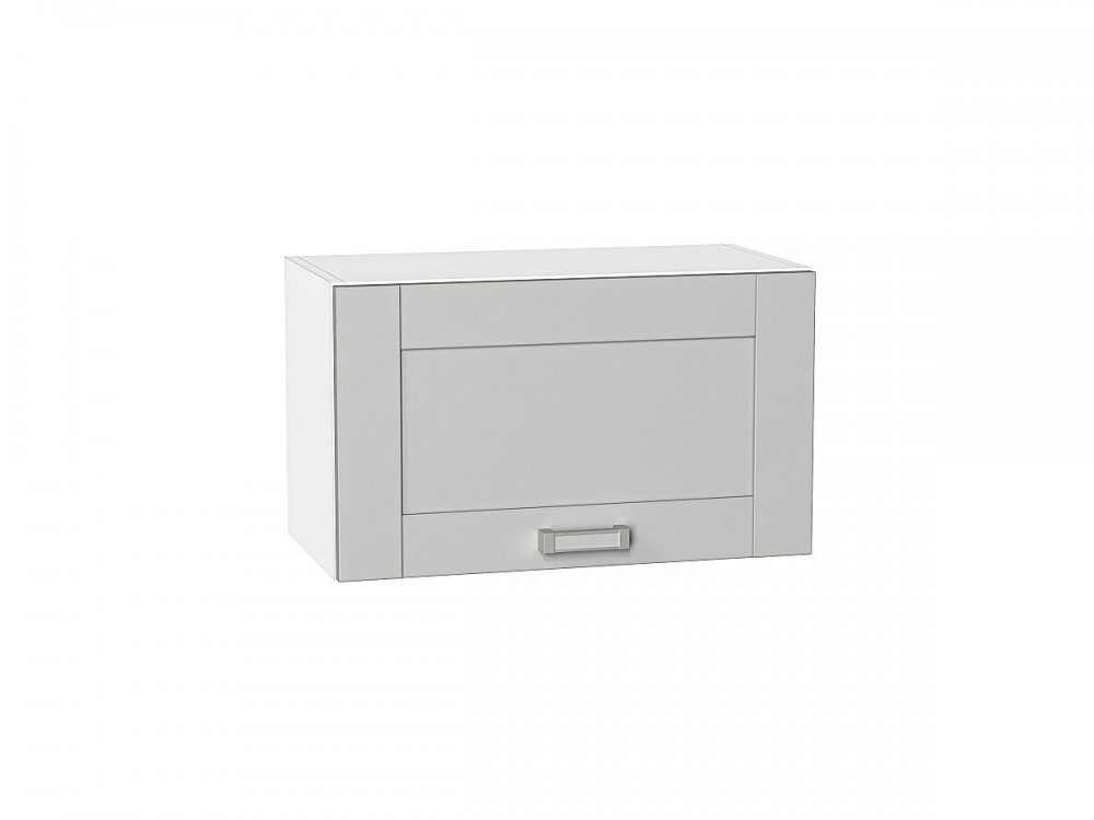  Шкаф верхний горизонтальный Лофт Grey Silk