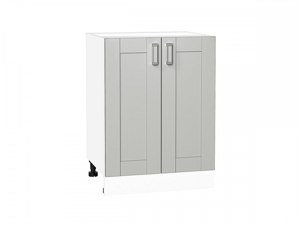  Шкаф нижний с 2-мя дверцами Лофт Grey Silk