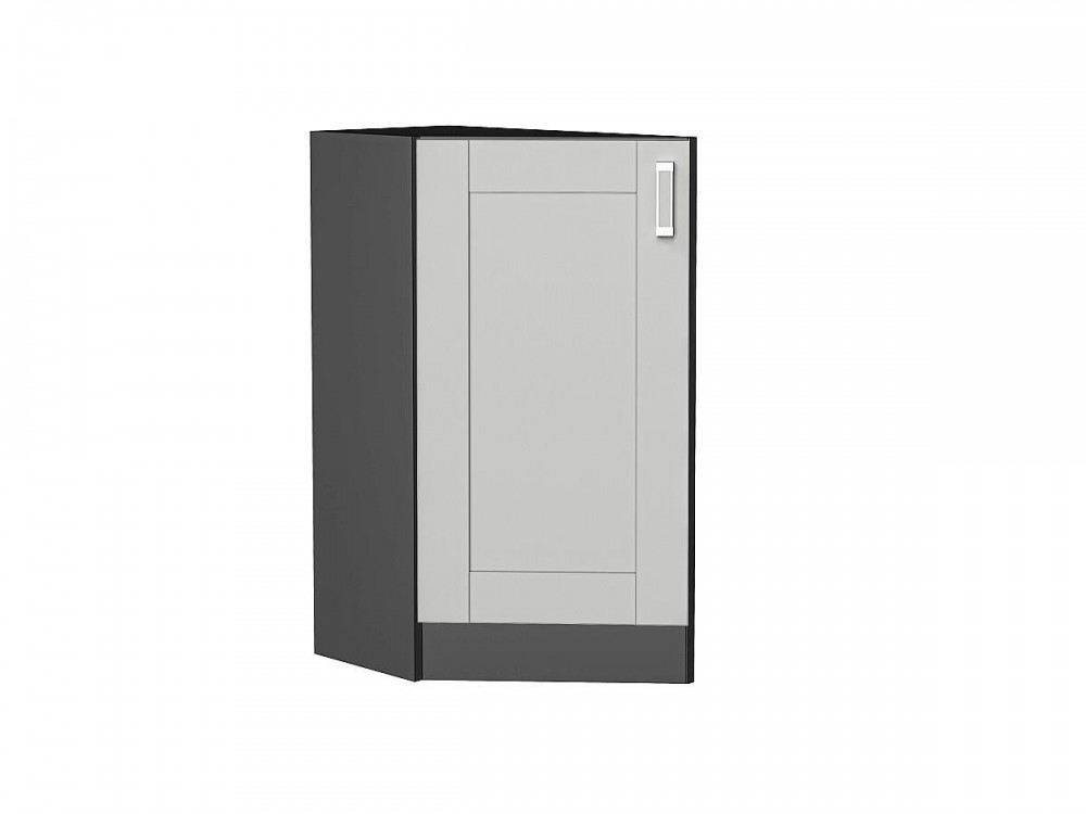  Шкаф нижний торцевой Лофт Grey Silk