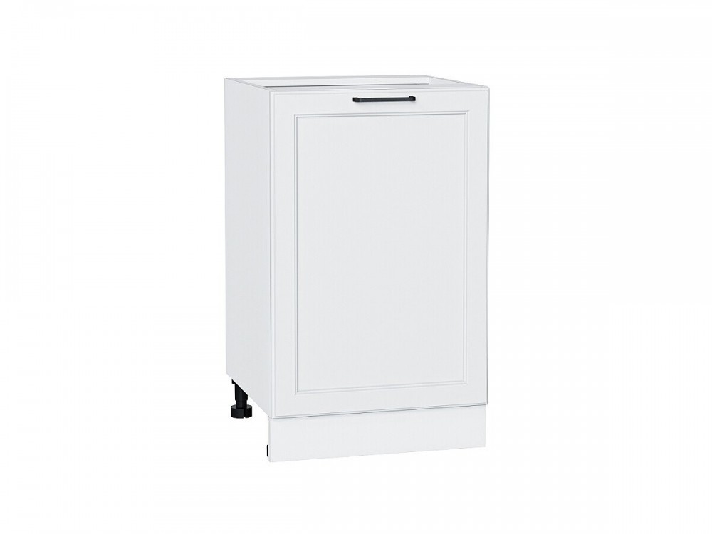  Шкаф нижний с 1-ой дверцей Барселона Белый