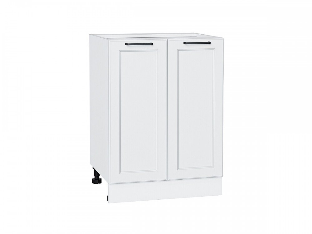  Шкаф нижний с 2-мя дверцами Барселона Белый