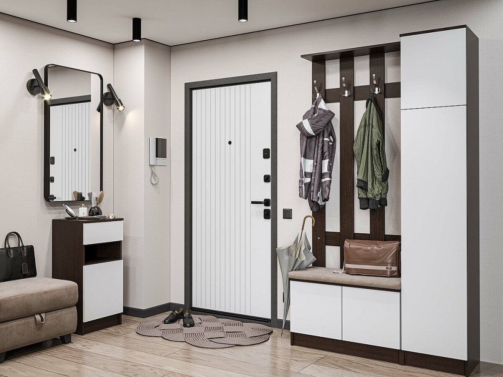 Прихожая Холл-04 Silky White