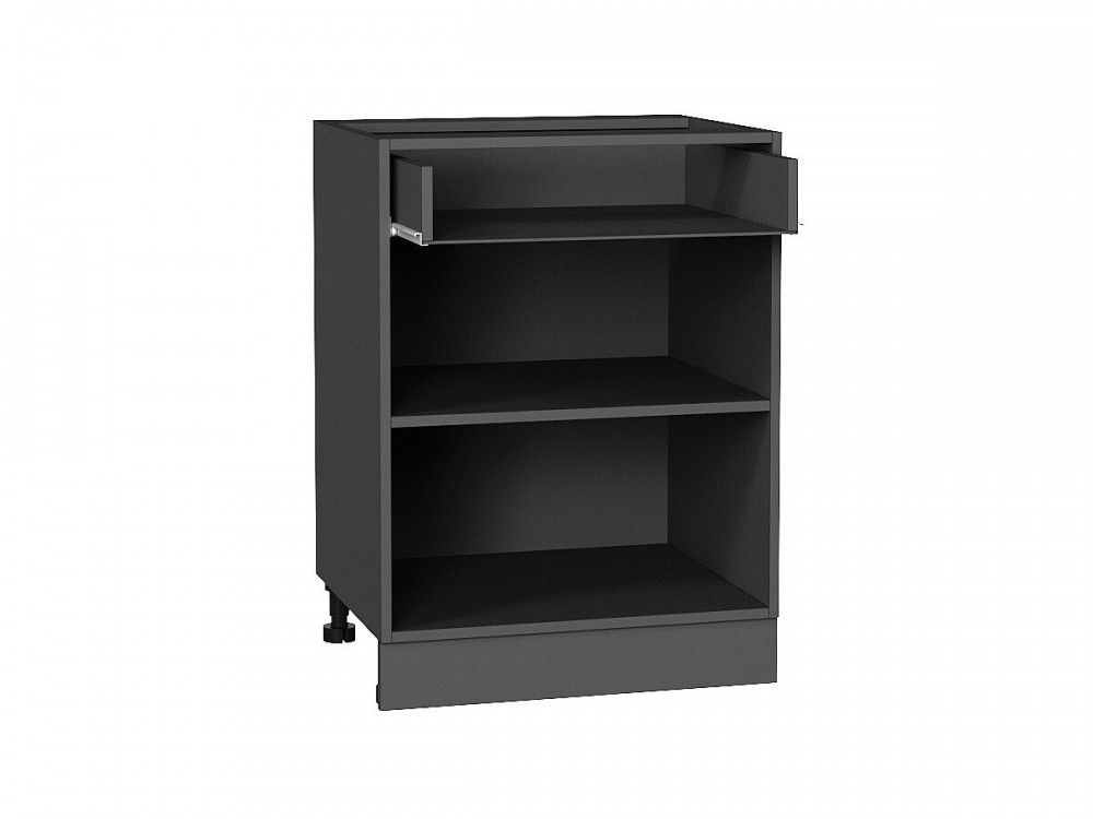  Каркас нижнего шкафа с одним ящиком Н 601М Graphite