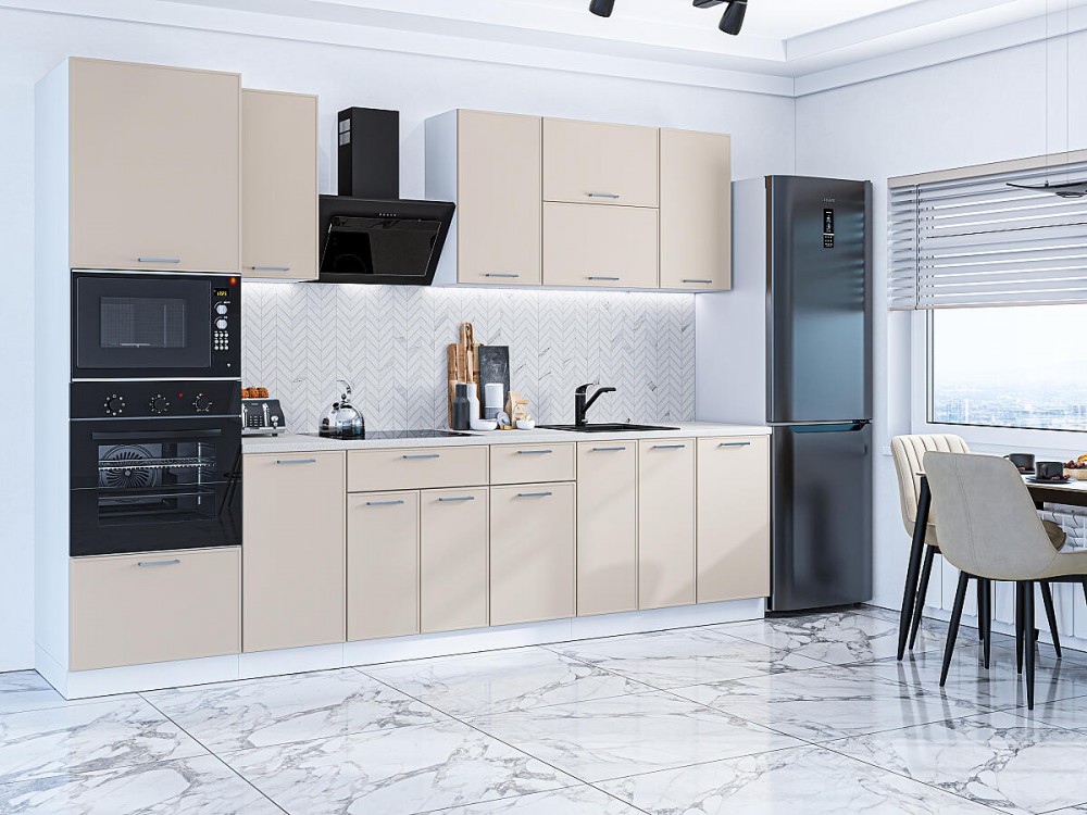 Кухня Квадро-01 Кашемир