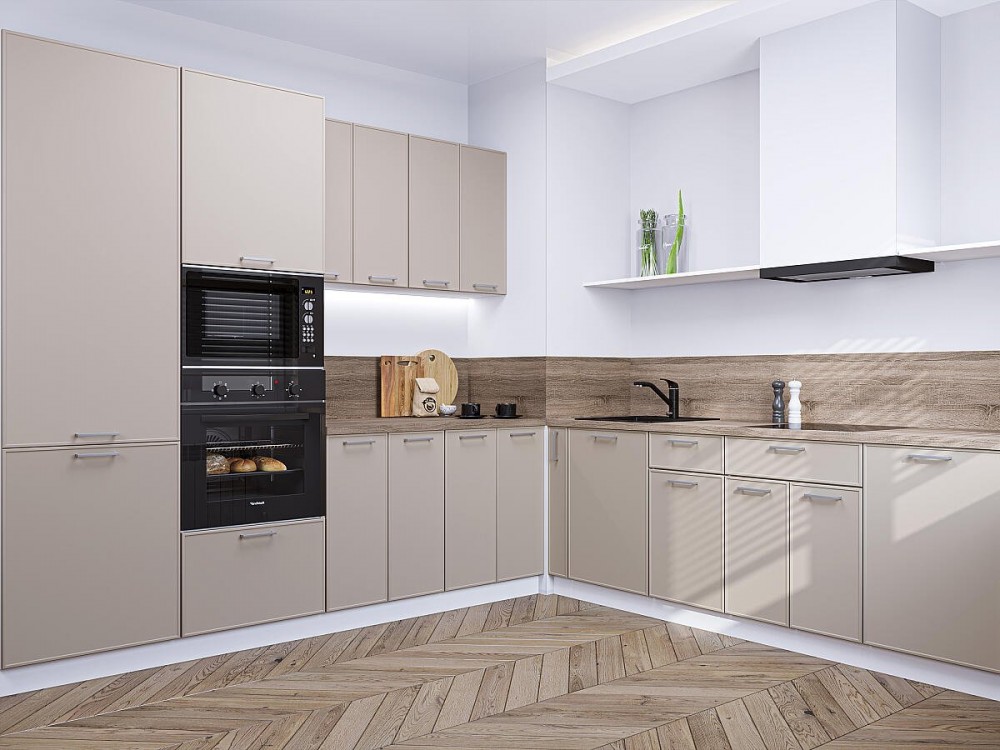 Кухня Квадро-02 Кашемир