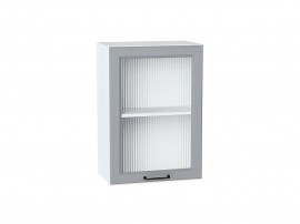 Шкаф верхний с 1-ой остекленной дверцей Ницца