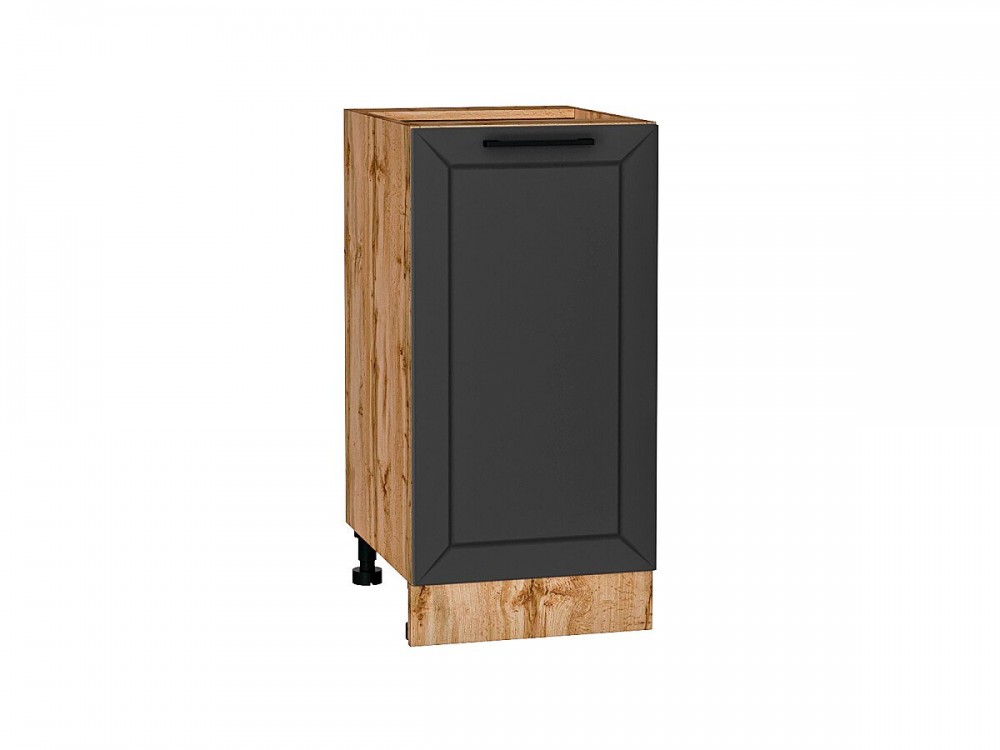  Шкаф нижний с 1-ой дверцей Глетчер Маренго Силк