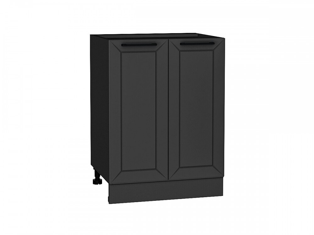  Шкаф нижний с 2-мя дверцами Глетчер Маренго Силк