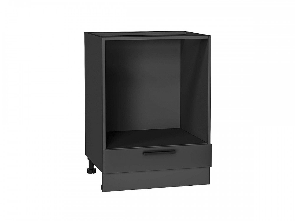  Шкаф нижний под духовку Глетчер Маренго Силк