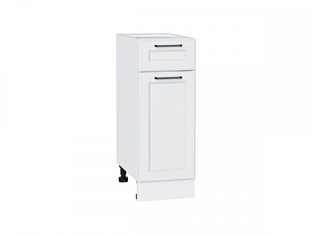  Шкаф нижний с 1-ой дверцей и ящиком Барселона Белый