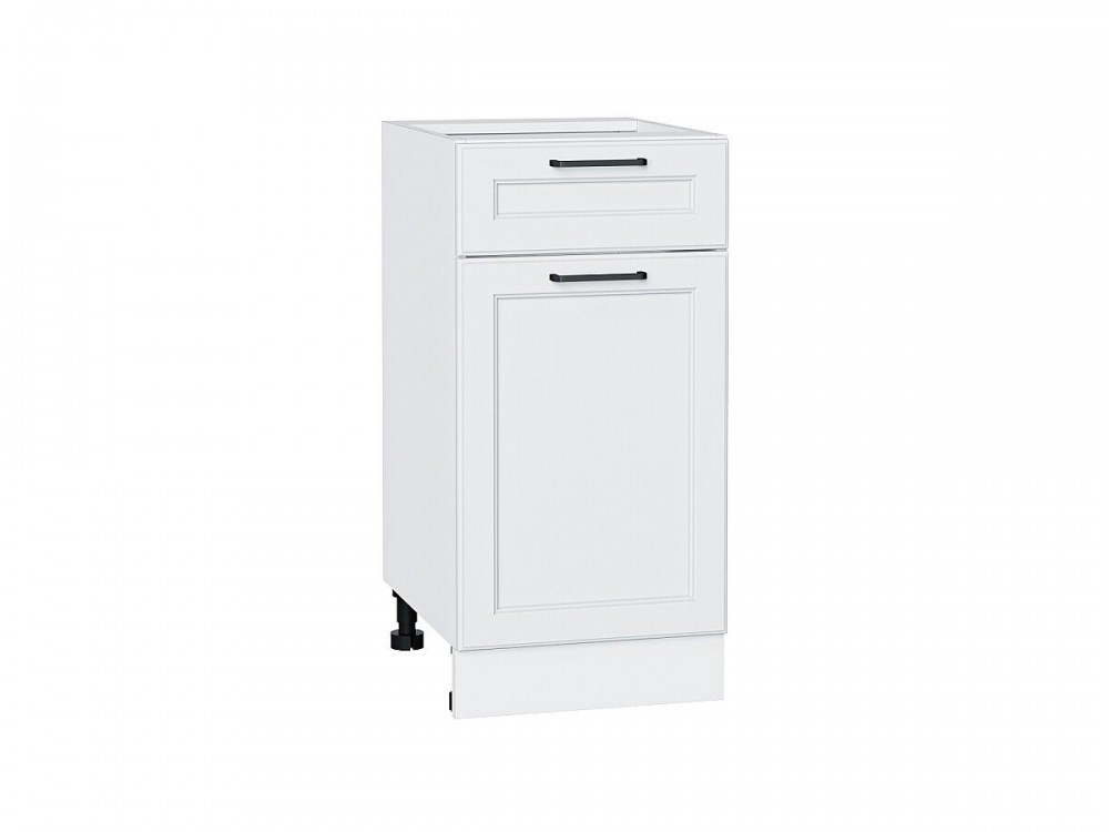  Шкаф нижний с 1-ой дверцей и ящиком Барселона Белый