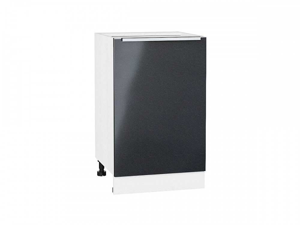  Шкаф нижний с 1-ой дверцей Фьюжн Anthracite