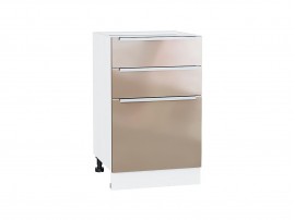 Шкаф нижний с 3-мя ящиками Фьюжн
