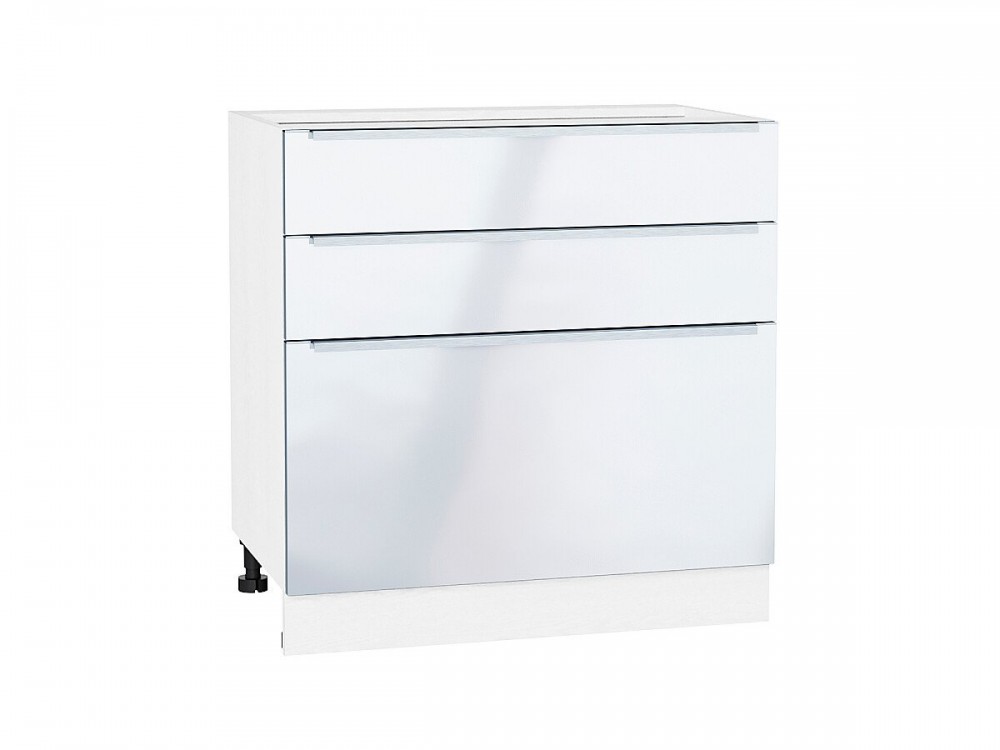  Шкаф нижний с 3-мя ящиками Фьюжн Angel