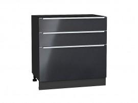 Шкаф нижний с 3-мя ящиками Фьюжн