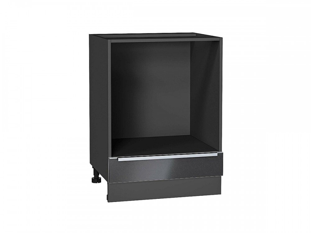  Шкаф нижний под духовку Фьюжн Anthracite