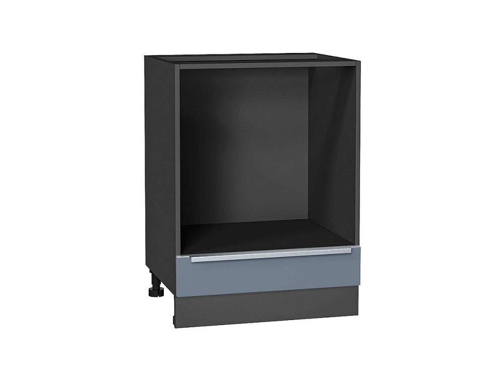  Шкаф нижний под духовку Фьюжн Silky Blue