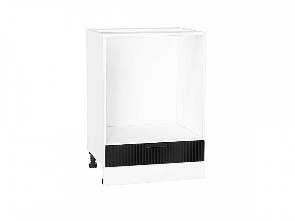  Шкаф нижний под духовку Евро Лайн Антрацит