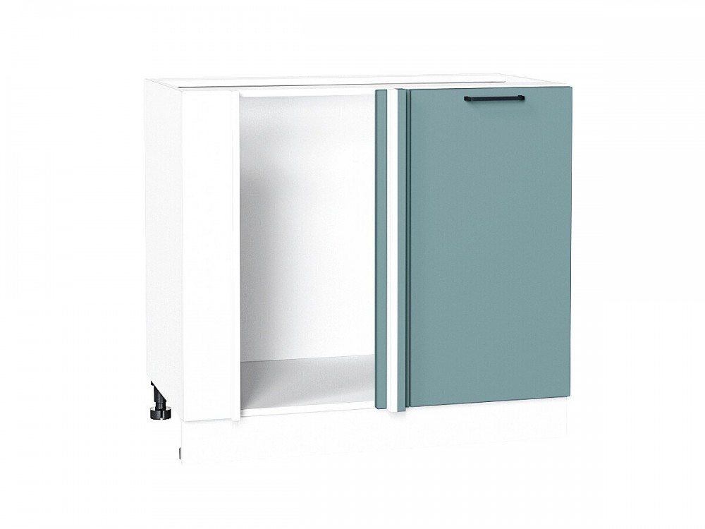  Шкаф нижний угловой Флэт Grey-green In 2S